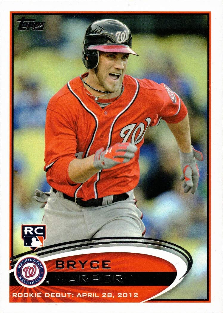 Amazon.com: 2012 Topps Update Baseball #US183 Bryce Harper Rookie